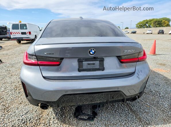 3MW89FF05P8D69095 2023 BMW 3 SERIES Silver Rear view