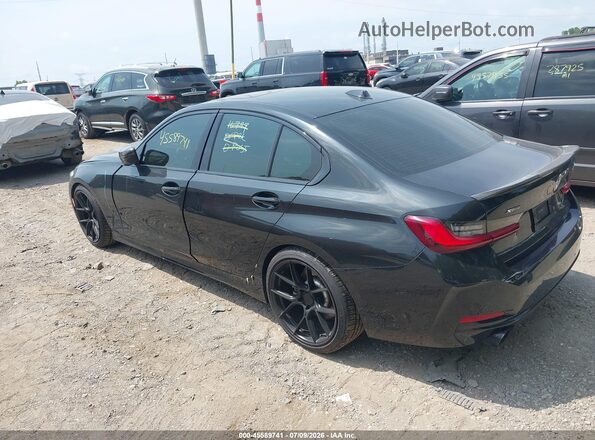 3MW89FF06P8D54069 2023 BMW 3 SERIES Black Հետևի ձախ