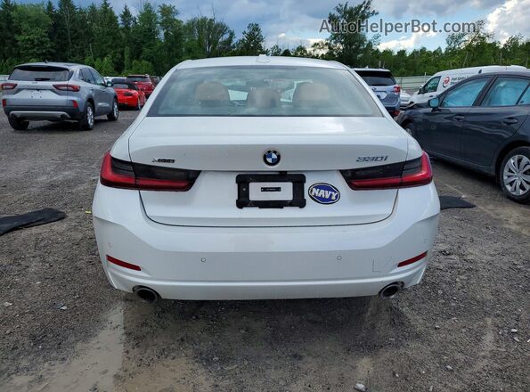 3MW89FF06R8E07081 2024 BMW 3 SERIES White Widok z tyłu