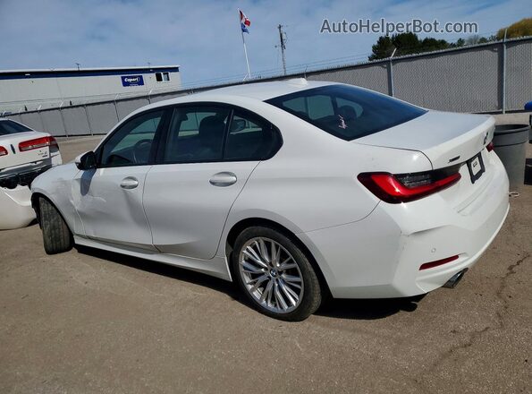 3MW89FF08P8C98605 2023 BMW 3 SERIES White Trasero izquierdo