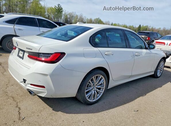 3MW89FF08P8C98605 2023 BMW 3 SERIES White Trasero derecho