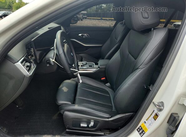 3MW89FF09P8D04752 2023 BMW 3 SERIES Белый Вид салона спереди