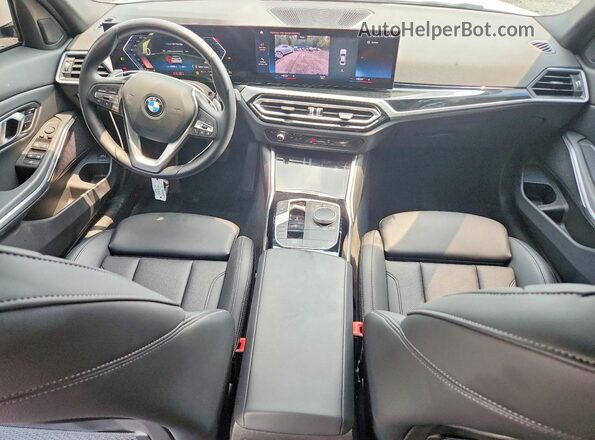 3MW89FF09P8D04752 2023 BMW 3 SERIES Белый Вид панели приборов