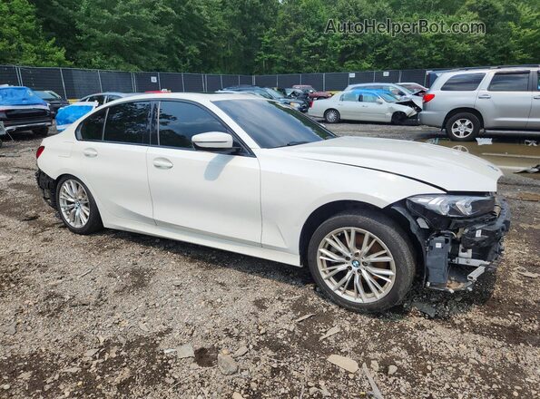 3MW89FF09P8D04752 2023 BMW 3 SERIES Белый Передняя правая четверть