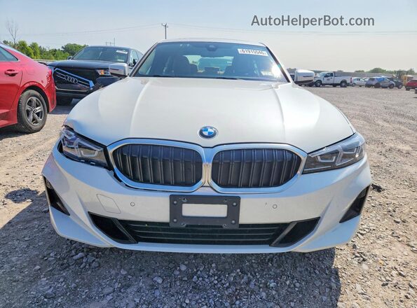 3MW89FF09P8D31448 2023 BMW 3 SERIES White Widok z przodu