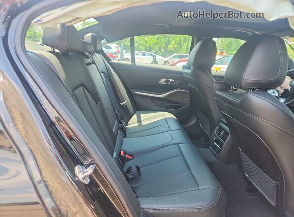3MW89FF0XP8D20166 2023 BMW 3 SERIES Black Rear seats view
