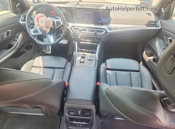 3MW89FF0XP8D20166 2023 BMW 3 SERIES Black Dashboard view