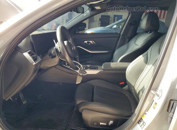 3MW89FF0XP8D66502 2023 BMW 3 SERIES Gray Вид салону спереду