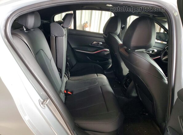 3MW89FF0XP8D66502 2023 BMW 3 SERIES Gray Вид задніх сидінь