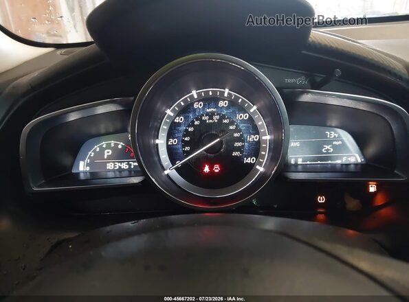 3MYDLBYV0HY191393 2017 TOYOTA YARIS IA Dark Blue Հետևի նստատեղերի տեսք