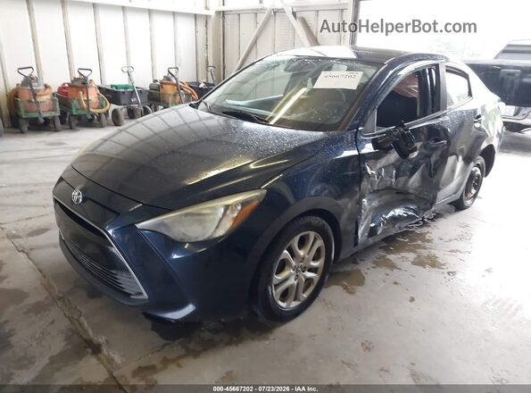 3MYDLBYV0HY191393 2017 TOYOTA YARIS IA Dark Blue Առջևի ձախ երեք քառորդ տեսարան