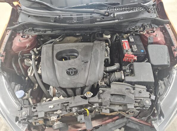 3MYDLBYV0JY323185 2018 TOYOTA YARIS Orange 