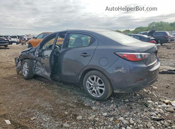 3MYDLBYV0JY329956 2018 TOYOTA YARIS Gray უკანა მარცხენა