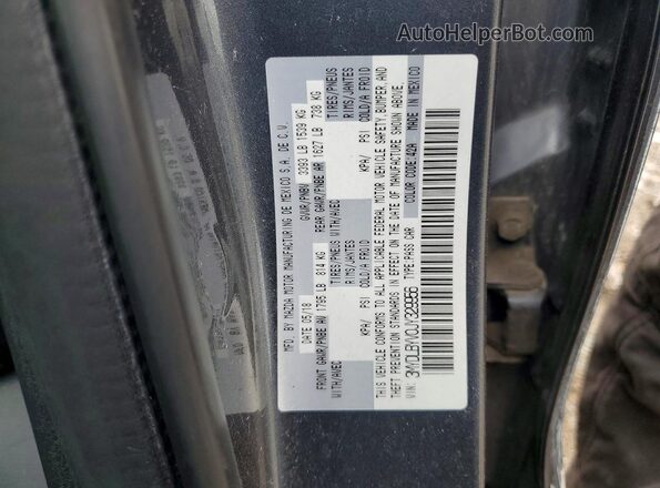 3MYDLBYV0JY329956 2018 TOYOTA YARIS Gray ძრავის განყოფილების ხედი