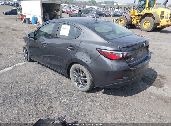 3MYDLBYV0KY517622 2019 TOYOTA YARIS Gray Trasero izquierdo