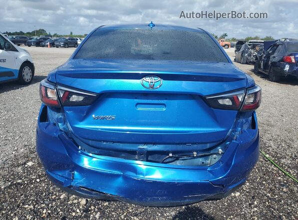 3MYDLBYV0LY711682 2020 TOYOTA YARIS Blue 