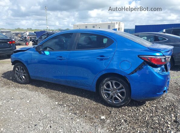 3MYDLBYV0LY711682 2020 TOYOTA YARIS Blue უკანა მარცხენა