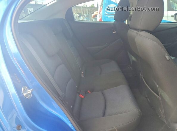 3MYDLBYV0LY711682 2020 TOYOTA YARIS Blue უკანა სავარძლების ხედი