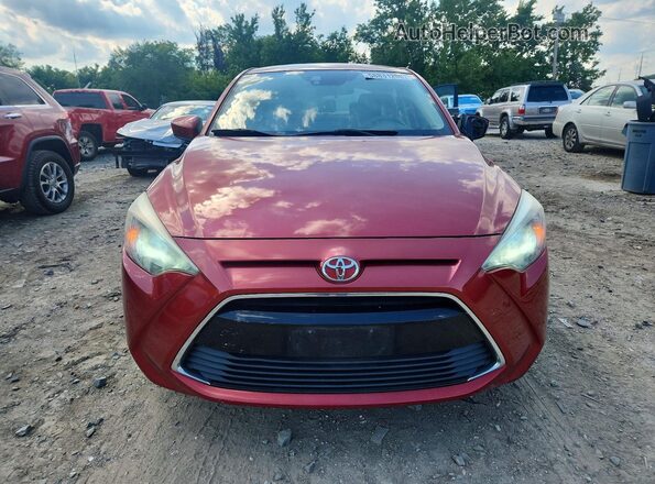 3MYDLBYV1HY183691 2017 TOYOTA YARIS Red წინა ხედი