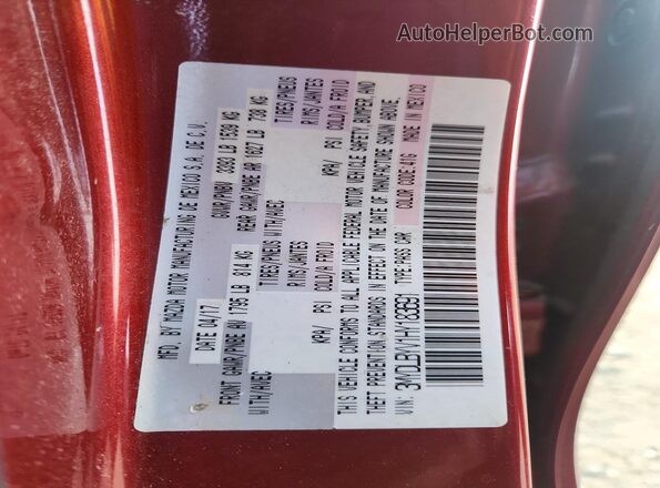 3MYDLBYV1HY183691 2017 TOYOTA YARIS Red ძრავის განყოფილების ხედი