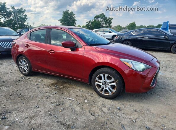 3MYDLBYV1HY183691 2017 TOYOTA YARIS Red წინა მარჯვენა