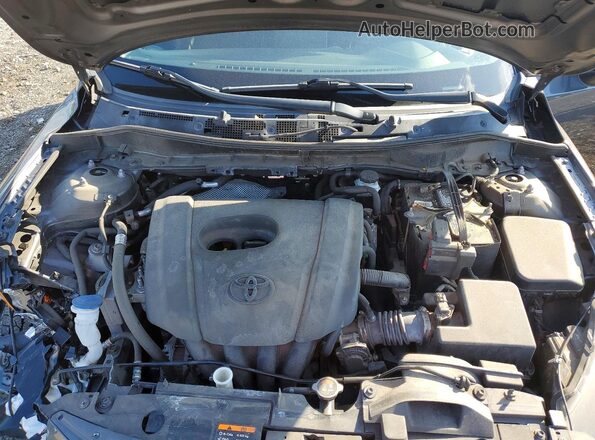 3MYDLBYV1HY193427 2017 TOYOTA YARIS Серый Вид задней части салона