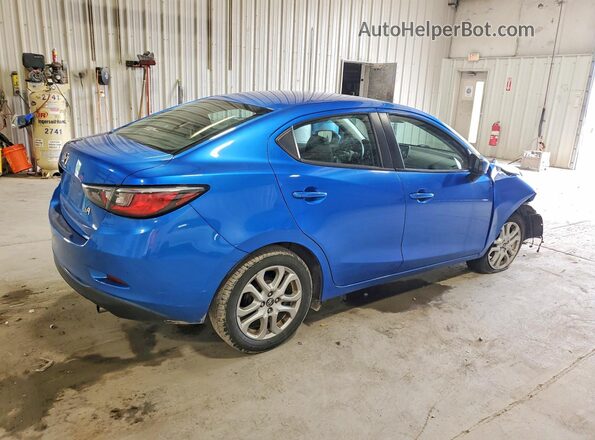 3MYDLBYV2HY158783 2017 TOYOTA YARIS Blue უკანა მარჯვენა