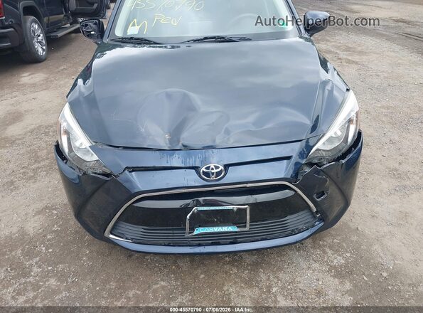 3MYDLBYV2HY175860 2017 TOYOTA YARIS IA Blue Դիմացի տեսք