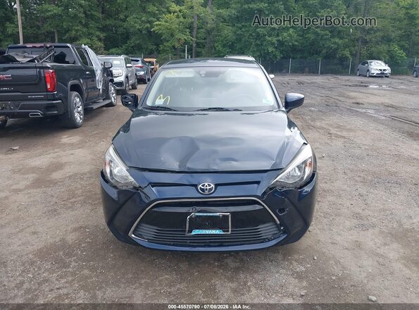 3MYDLBYV2HY175860 2017 TOYOTA YARIS IA Blue Սարքավորումների վահանակի տեսք
