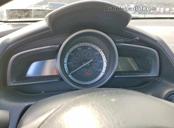 3MYDLBYV2JY324547 2018 TOYOTA YARIS Black Вид щитка приладів