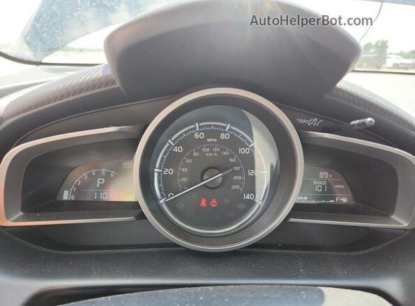 3MYDLBYV2KY516472 2019 TOYOTA YARIS Black Vista del cuadro de instrumentos