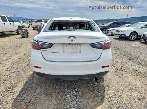 3MYDLBYV2KY518822 2019 TOYOTA YARIS White Հետևի տեսք