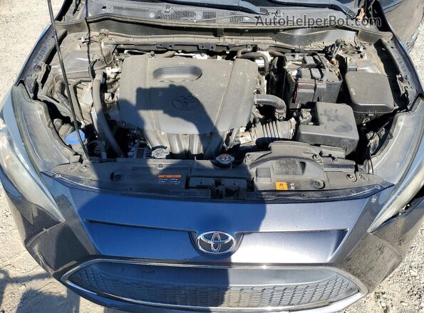 3MYDLBYV2KY525026 2019 TOYOTA YARIS Gray უკანა სალონის ხედი