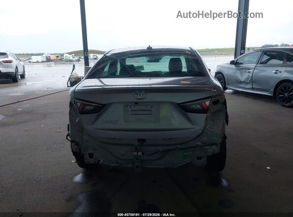 3MYDLBYV2LY712073 2020 TOYOTA YARIS Silver Vista frontal