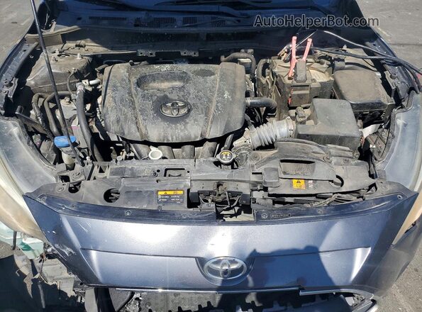 3MYDLBYV3HY155407 2017 TOYOTA YARIS Charcoal Widok wnętrza z tyłu