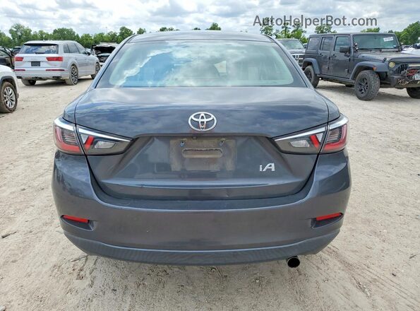 3MYDLBYV3HY170120 2017 TOYOTA YARIS Gray Widok z tyłu