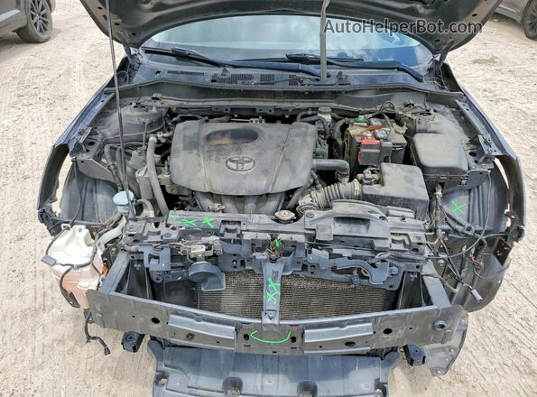 3MYDLBYV3HY170120 2017 TOYOTA YARIS Gray Widok wnętrza z tyłu