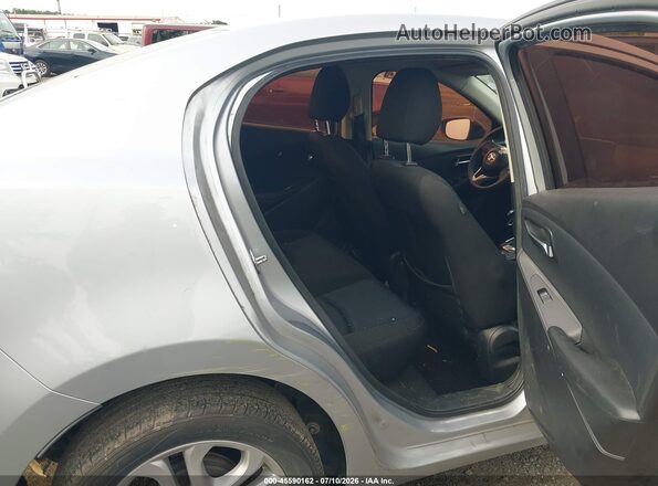 3MYDLBYV3HY172272 2017 TOYOTA YARIS IA Silver VIN კოდის სტიკერის ხედი