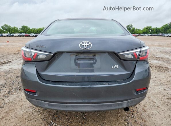 3MYDLBYV3HY191369 2017 TOYOTA YARIS Gray Հետևի տեսք
