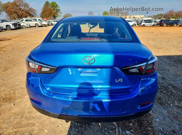 3MYDLBYV3HY193042 2017 TOYOTA YARIS Blue Հետևի տեսք