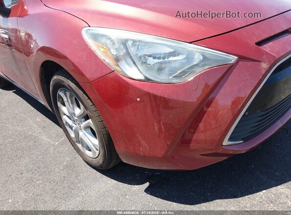 3MYDLBYV3JY302783 2018 TOYOTA YARIS IA Бордовый Вид спереди