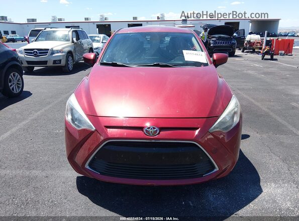 3MYDLBYV3JY302783 2018 TOYOTA YARIS IA Бордовый Вид щитка приборов