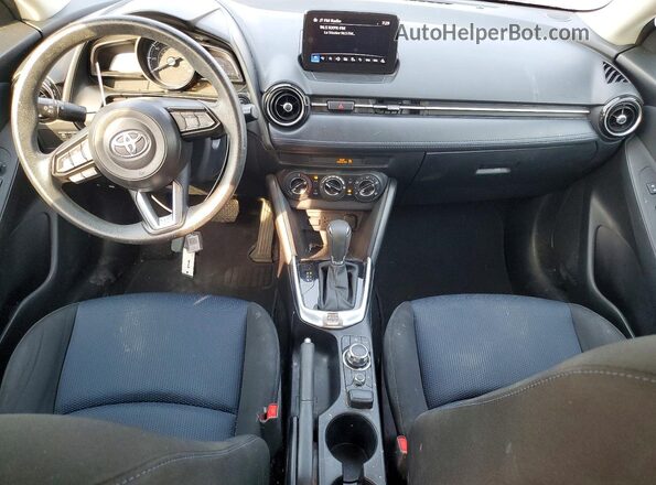 3MYDLBYV3KY503651 2019 TOYOTA YARIS Blue Dashboard view
