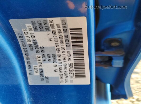 3MYDLBYV3KY503651 2019 TOYOTA YARIS Blue Engine compartment view