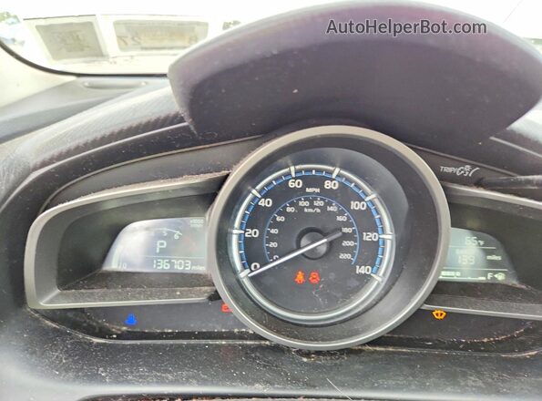 3MYDLBYV3KY509224 2019 TOYOTA YARIS Белый Вид щитка приборов