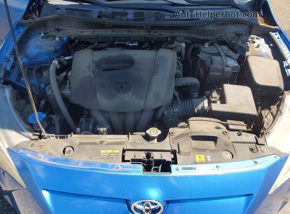 3MYDLBYV4HY153701 2017 TOYOTA YARIS Blue Սալոնի հետևի տեսք