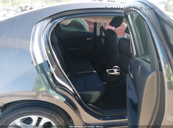 3MYDLBYV4JY310911 2018 TOYOTA YARIS IA Серый Вид наклейки с VIN-кодом