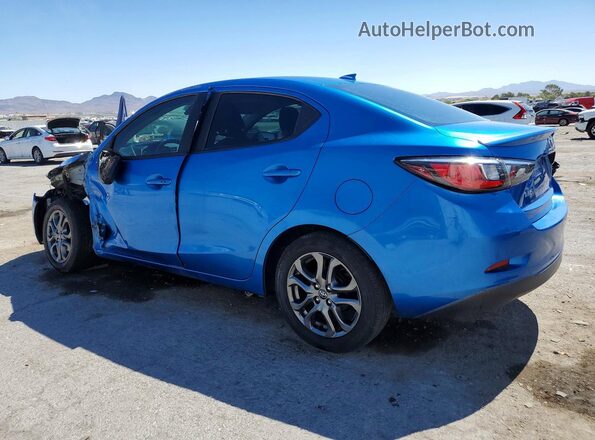 3MYDLBYV4KY502525 2019 TOYOTA YARIS Blue უკანა მარცხენა