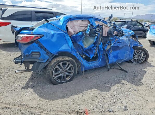 3MYDLBYV4KY519096 2019 TOYOTA YARIS Blue უკანა მარჯვენა