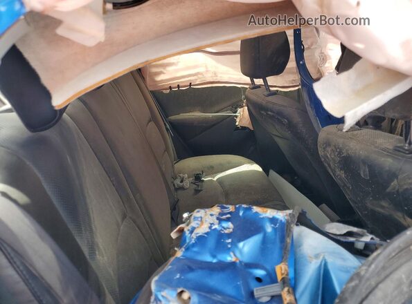 3MYDLBYV4KY519096 2019 TOYOTA YARIS Blue უკანა სავარძლების ხედი